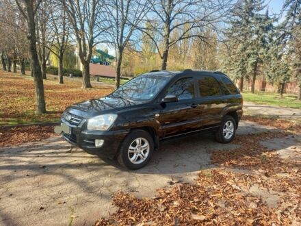 Чорний Кіа Sportage, об'ємом двигуна 2 л та пробігом 263 тис. км за 8100 $, фото 1 на Automoto.ua