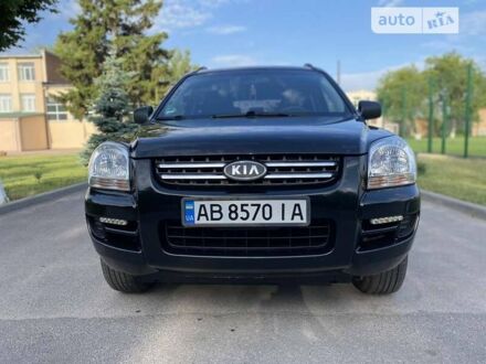 Черный Киа Sportage, объемом двигателя 2 л и пробегом 146 тыс. км за 8000 $, фото 1 на Automoto.ua