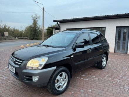 Черный Киа Sportage, объемом двигателя 2 л и пробегом 180 тыс. км за 6700 $, фото 1 на Automoto.ua