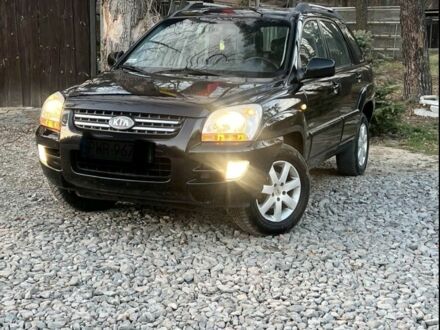 Черный Киа Sportage, объемом двигателя 2 л и пробегом 200 тыс. км за 3950 $, фото 1 на Automoto.ua