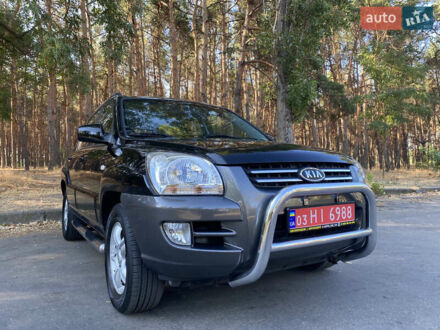 Черный Киа Sportage, объемом двигателя 2 л и пробегом 107 тыс. км за 8400 $, фото 1 на Automoto.ua