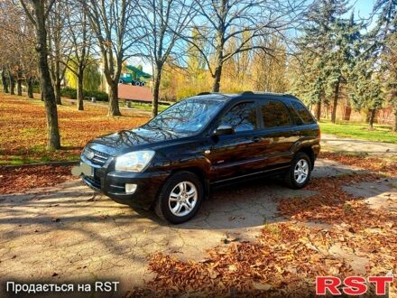 Черный Киа Sportage, объемом двигателя 2 л и пробегом 263 тыс. км за 8100 $, фото 1 на Automoto.ua