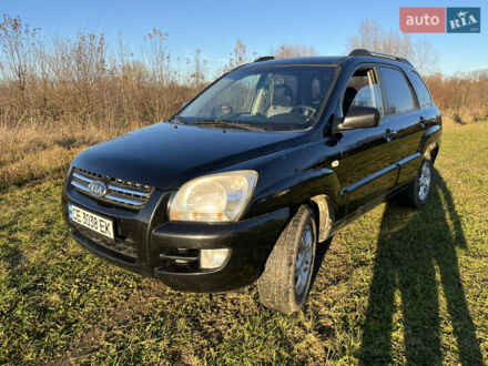 Чорний Кіа Sportage, об'ємом двигуна 1.99 л та пробігом 281 тис. км за 7600 $, фото 1 на Automoto.ua