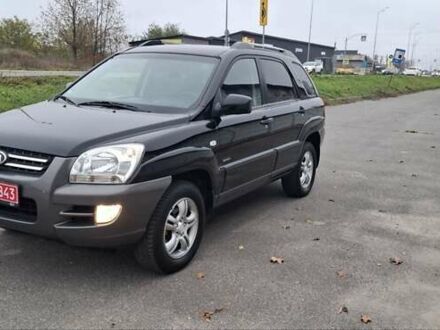 Черный Киа Sportage, объемом двигателя 2 л и пробегом 170 тыс. км за 8700 $, фото 1 на Automoto.ua