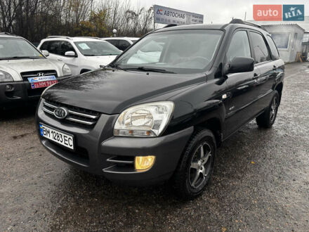 Чорний Кіа Sportage, об'ємом двигуна 2 л та пробігом 250 тис. км за 8300 $, фото 1 на Automoto.ua