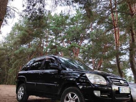 Киа Sportage 2006 в Днепре (Днепропетровске) на Automoto.ua Черный Киа Sportage, объемом двигателя 2.7 л и пробегом 497 тыс. км за 6600 $, фото 1 на Automoto.ua