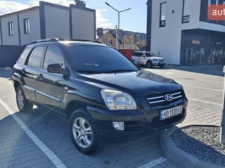 Черный Киа Sportage, объемом двигателя 1.98 л и пробегом 234 тыс. км за 8000 $, фото 1 на Automoto.ua