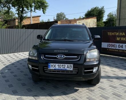 Черный Киа Sportage, объемом двигателя 2 л и пробегом 280 тыс. км за 7499 $, фото 1 на Automoto.ua