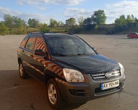 Черный Киа Sportage, объемом двигателя 1.98 л и пробегом 240 тыс. км за 7500 $, фото 1 на Automoto.ua