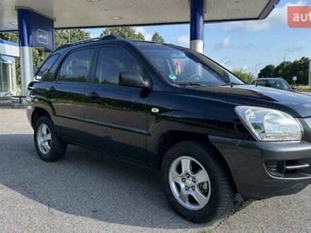 Чорний Кіа Sportage, об'ємом двигуна 1.98 л та пробігом 249 тис. км за 7900 $, фото 1 на Automoto.ua