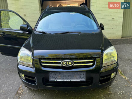 Кіа Sportage 2007 у Белой Церкве на Automoto.ua Чорний Кіа Sportage, об'ємом двигуна 2 л та пробігом 258 тис. км за 7799 $, фото 1 на Automoto.ua
