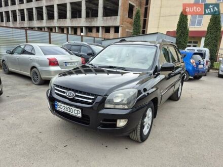 Черный Киа Sportage, объемом двигателя 2 л и пробегом 226 тыс. км за 7500 $, фото 1 на Automoto.ua