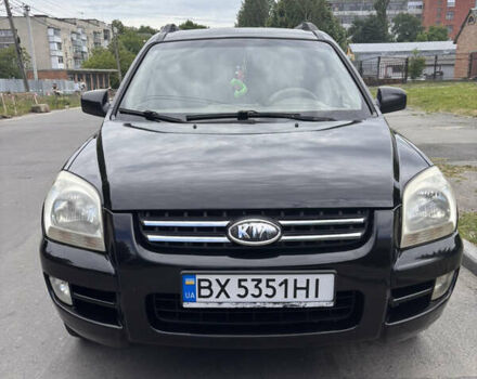 Черный Киа Sportage, объемом двигателя 2 л и пробегом 292 тыс. км за 7300 $, фото 1 на Automoto.ua