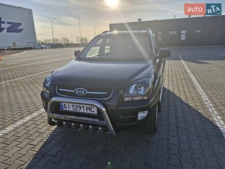 Черный Киа Sportage, объемом двигателя 2 л и пробегом 202 тыс. км за 8300 $, фото 1 на Automoto.ua