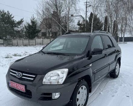 Черный Киа Sportage, объемом двигателя 2 л и пробегом 199 тыс. км за 7399 $, фото 1 на Automoto.ua