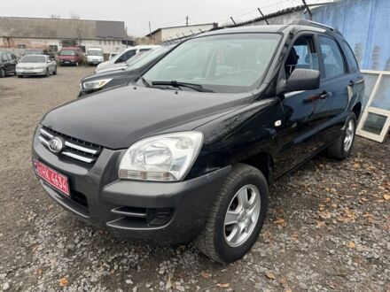 Черный Киа Sportage, объемом двигателя 2 л и пробегом 228 тыс. км за 7000 $, фото 1 на Automoto.ua
