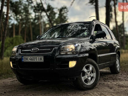Киа Sportage 2007 в Рокитное на Automoto.ua Черный Киа Sportage, объемом двигателя 1.98 л и пробегом 247 тыс. км за 7700 $, фото 1 на Automoto.ua