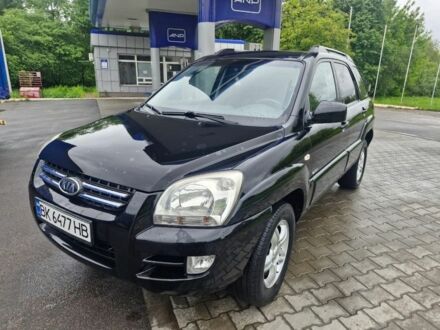 Кіа Sportage 2007 у Дубно на Automoto.ua Чорний Кіа Sportage, об'ємом двигуна 2 л та пробігом 197 тис. км за 7000 $, фото 1 на Automoto.ua