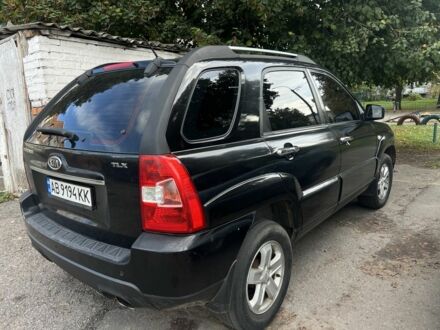 Черный Киа Sportage, объемом двигателя 2 л и пробегом 340 тыс. км за 7250 $, фото 1 на Automoto.ua