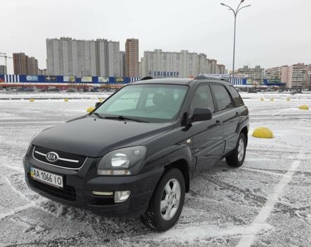 Чорний Кіа Sportage, об'ємом двигуна 2 л та пробігом 165 тис. км за 10299 $, фото 1 на Automoto.ua