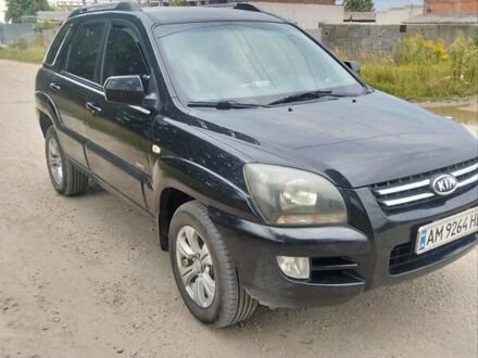 Киа Sportage 2008 в Коростышеве на Automoto.ua Черный Киа Sportage, объемом двигателя 1.98 л и пробегом 267 тыс. км за 7350 $, фото 1 на Automoto.ua