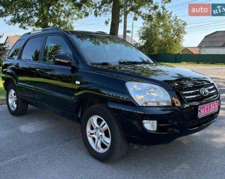 Черный Киа Sportage, объемом двигателя 2 л и пробегом 192 тыс. км за 9999 $, фото 1 на Automoto.ua