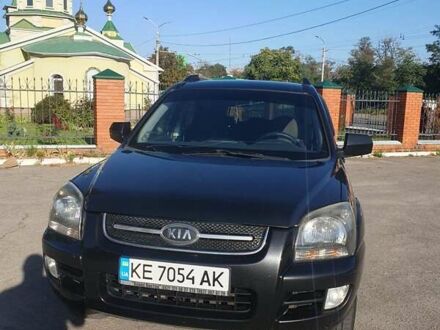 Чорний Кіа Sportage, об'ємом двигуна 2 л та пробігом 290 тис. км за 8200 $, фото 1 на Automoto.ua