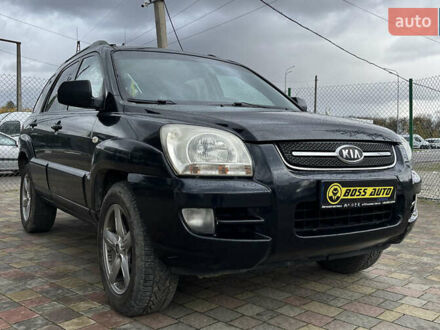 Черный Киа Sportage, объемом двигателя 1.98 л и пробегом 293 тыс. км за 6600 $, фото 1 на Automoto.ua