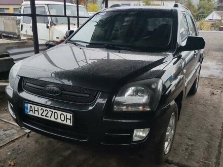 Черный Киа Sportage, объемом двигателя 2 л и пробегом 147 тыс. км за 8300 $, фото 1 на Automoto.ua