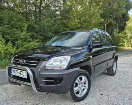 Черный Киа Sportage, объемом двигателя 2 л и пробегом 213 тыс. км за 2900 $, фото 1 на Automoto.ua