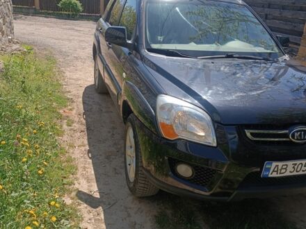 Кіа Sportage 2008 у Вінниці на Automoto.ua Чорний Кіа Sportage, об'ємом двигуна 2 л та пробігом 189 тис. км за 8300 $, фото 1 на Automoto.ua