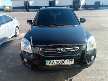 Киа Sportage 2008 в Киеве на Automoto.ua Черный Киа Sportage, объемом двигателя 2 л и пробегом 82 тыс. км за 9500 $, фото 1 на Automoto.ua
