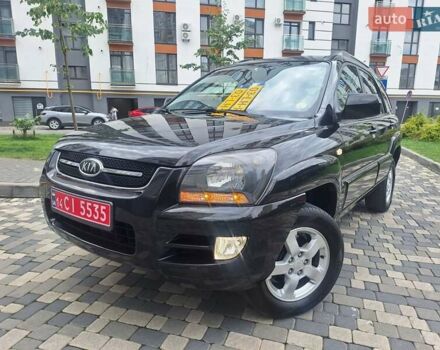 Черный Киа Sportage, объемом двигателя 2 л и пробегом 207 тыс. км за 7950 $, фото 1 на Automoto.ua