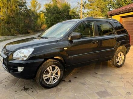 Чорний Кіа Sportage, об'ємом двигуна 1.99 л та пробігом 257 тис. км за 8500 $, фото 1 на Automoto.ua