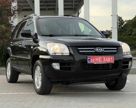 Черный Киа Sportage, объемом двигателя 2 л и пробегом 246 тыс. км за 7700 $, фото 1 на Automoto.ua