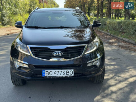 Черный Киа Sportage, объемом двигателя 2 л и пробегом 200 тыс. км за 10999 $, фото 1 на Automoto.ua