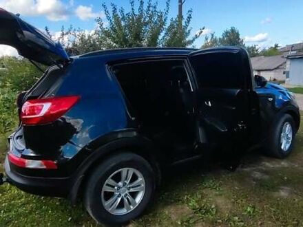 Черный Киа Sportage, объемом двигателя 2 л и пробегом 240 тыс. км за 11200 $, фото 1 на Automoto.ua
