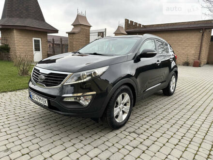 Черный Киа Sportage, объемом двигателя 1.7 л и пробегом 214 тыс. км за 12500 $, фото 1 на Automoto.ua