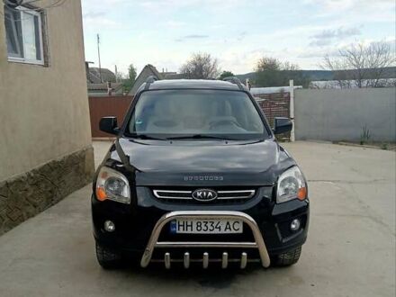 Чорний Кіа Sportage, об'ємом двигуна 2 л та пробігом 170 тис. км за 10500 $, фото 1 на Automoto.ua