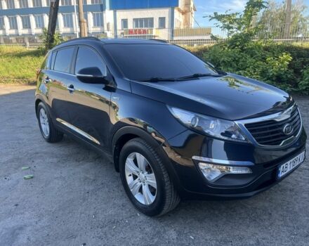 Черный Киа Sportage, объемом двигателя 2 л и пробегом 230 тыс. км за 11200 $, фото 1 на Automoto.ua