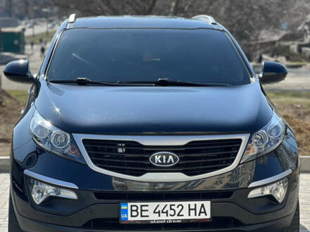 Чорний Кіа Sportage, об'ємом двигуна 2 л та пробігом 150 тис. км за 12500 $, фото 1 на Automoto.ua