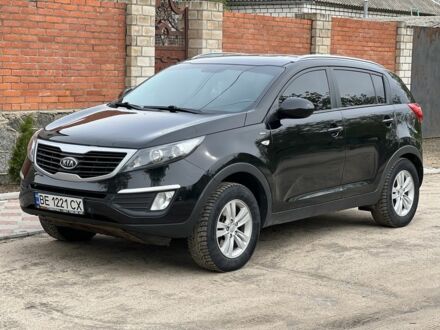 Черный Киа Sportage, объемом двигателя 2 л и пробегом 226 тыс. км за 11000 $, фото 1 на Automoto.ua