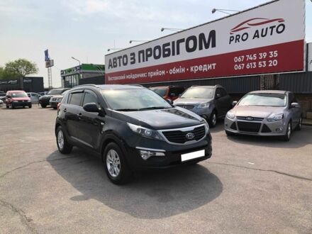 Черный Киа Sportage, объемом двигателя 1.7 л и пробегом 167 тыс. км за 12150 $, фото 1 на Automoto.ua