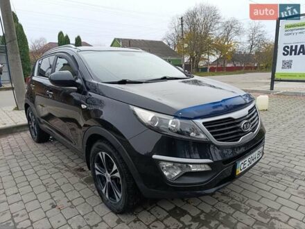 Черный Киа Sportage, объемом двигателя 2 л и пробегом 153 тыс. км за 11800 $, фото 1 на Automoto.ua