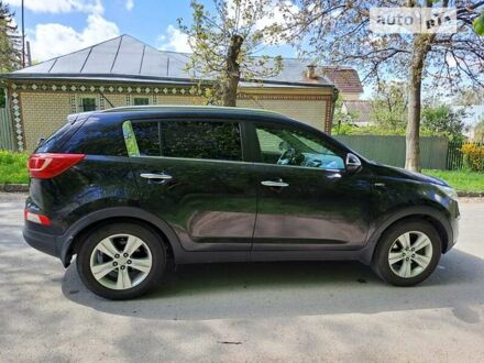 Черный Киа Sportage, объемом двигателя 2 л и пробегом 129 тыс. км за 11200 $, фото 1 на Automoto.ua