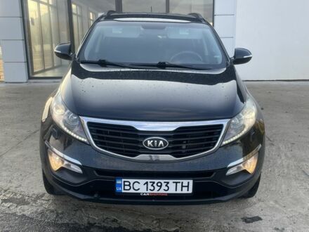 Черный Киа Sportage, объемом двигателя 2 л и пробегом 244 тыс. км за 14200 $, фото 1 на Automoto.ua