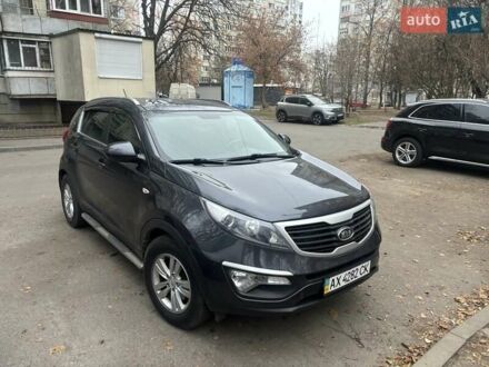 Чорний Кіа Sportage, об'ємом двигуна 2 л та пробігом 169 тис. км за 11200 $, фото 1 на Automoto.ua