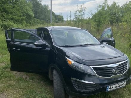 Чорний Кіа Sportage, об'ємом двигуна 2.4 л та пробігом 210 тис. км за 13200 $, фото 1 на Automoto.ua