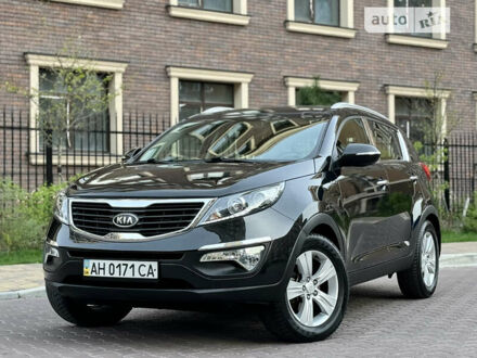 Черный Киа Sportage, объемом двигателя 2 л и пробегом 83 тыс. км за 11900 $, фото 1 на Automoto.ua