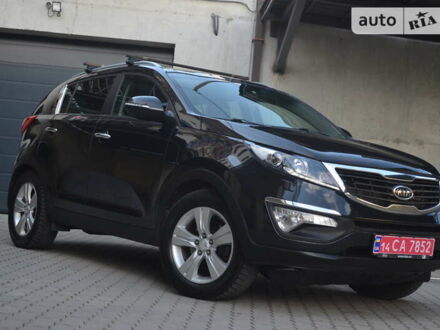 Чорний Кіа Sportage, об'ємом двигуна 1.7 л та пробігом 195 тис. км за 12290 $, фото 1 на Automoto.ua